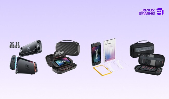 【Amazon限定】最大1,800円オフ！JSAUXのNintendo Switch(TM)2アクセサリーセール