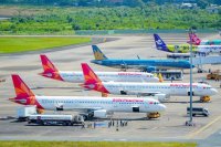 ベトナムの空に新たな翼が舞う：サン・フーコック航空の初便がフーコックに向けて出発