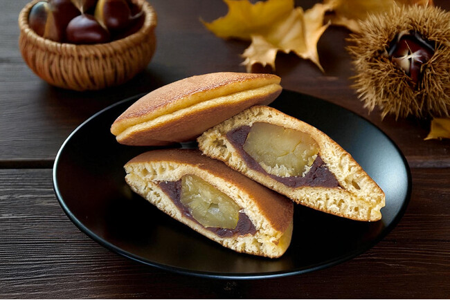 【11/7新発売】どら焼き界の“秋の覇者”登場！一粒栗が丸ごと入った「栗どら焼き」今年も登場！