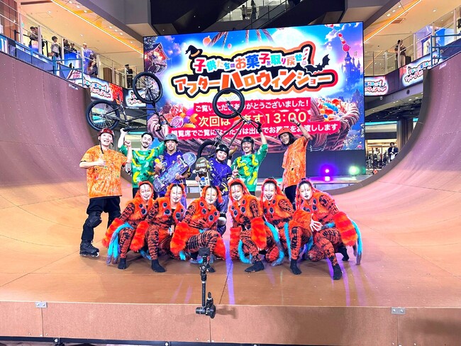 新感覚！アーバンスポーツとダンスのコラボレーションショーに学生が出演！