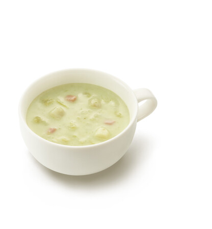 【MOS】通常はあまり使用しない“ブロッコリーの茎”を活用したスープが登場！「ブロッコリーとじゃがいものポタージュ」