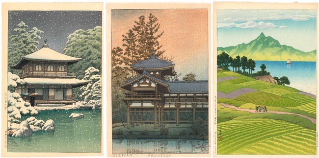 ―新版画の美― 川瀬巴水 木版画展を、GINZA SIXのArtglorieux GALLERY OF TOKYOで開催