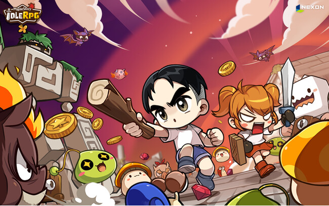新作モバイル向け放置系RPG『MapleStory: Idle RPG』のグローバル配信を開始