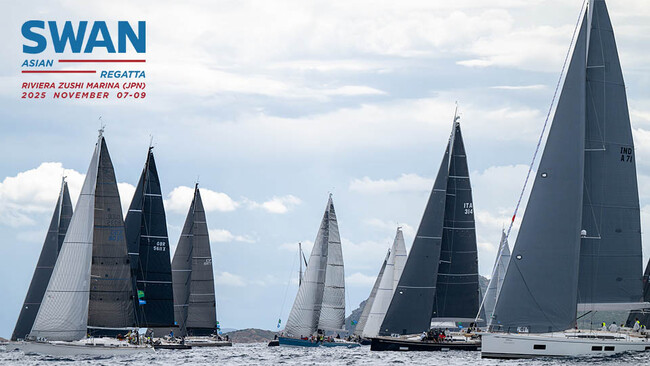 アジア初開催！世界最高峰ヨット「SWAN」公式アジアシリーズ「スワンレガッタ」明日開幕11/7-9──富士山望むリビエラ逗子マリーナから、“海洋文化×サステナブル”の新時代が始まる。