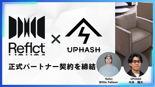 革新的 Web 3DGS プラットフォーム「Reflct」とUPHASHが日本の正式パートナー契約を締結～最先端の3DGS技術を誰もが使える形に、日本市場での実用化を加速～