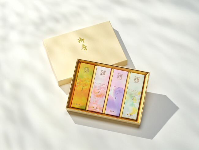 日本香堂、リニューアルした『花風』から進物２種が登場　11月10日より発売