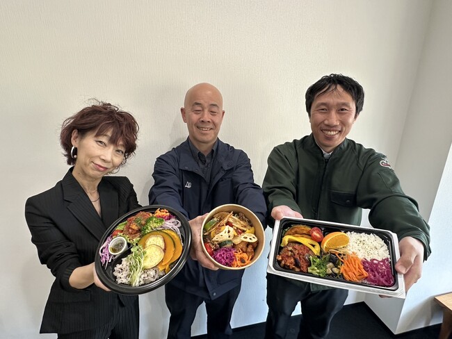 【飛騨高山・岐阜県高山市】 地元スーパーマーケット3社と連携し、彩り鮮やかな「ヴィーガン弁当」を開発！