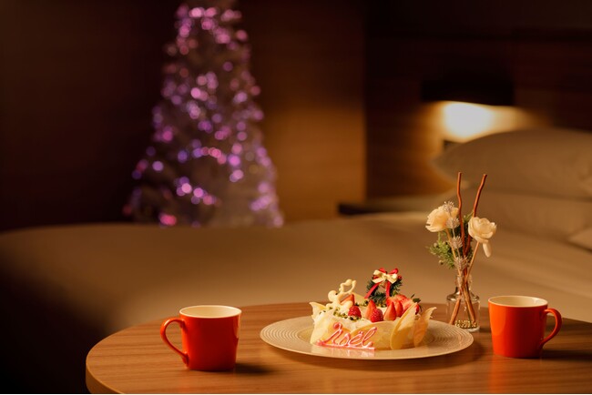 【南紀白浜マリオットホテル】クリスマスツリーが飾られたお部屋で過ごす聖夜のひととき 宿泊プラン「Noel Retreat Stay」を発売