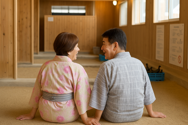新提案！普段言えない「ありがとう」を温泉で。