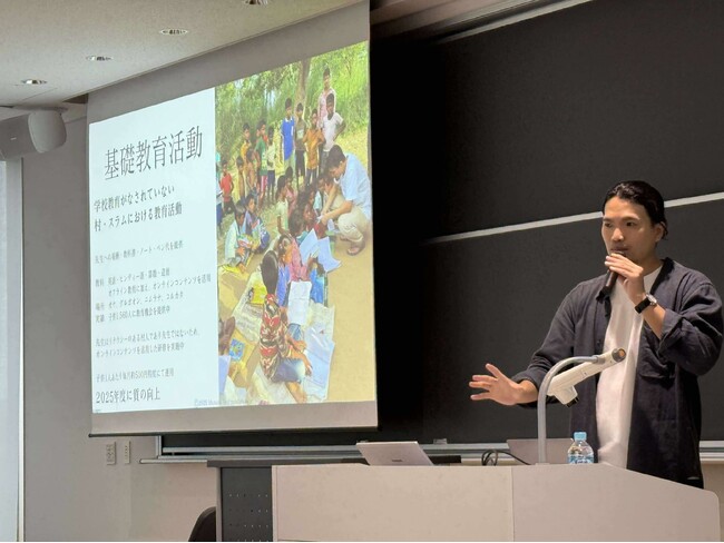 NPO法人結び手 代表理事・福岡洸太郎が日本各地で講演（10/2-10/24）。現地インドの最前線から、“外部環境が原因で努力できない人をゼロに”する実践を語る