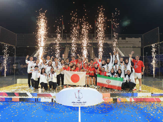 【アジアNo.1快挙！】2025年10月17日～24日カタールで初の開催となったパデルアジア杯「FIP Asia Padel Cup」で日本代表女子チームが優勝！ディフェンディングチャンピオンに！