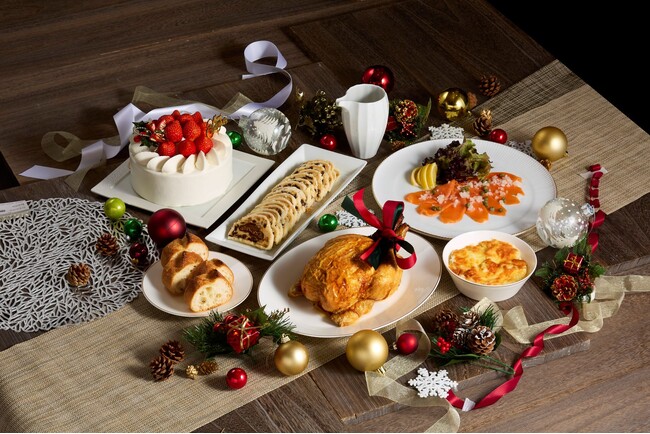 【明治記念館】“本格フレンチやケーキをご自宅で愉しむクリスマスフレンチディナーセットやバスケットを各種ご予約受付中！”　総料理長監修のコース料理やパティシエ特製ケーキで贅沢なひとときを