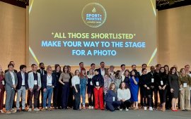 Sport Positive Awards受賞ファイナリストが壇上へ