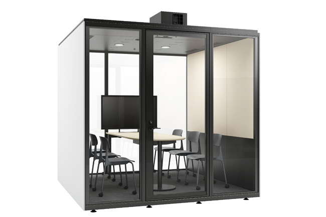 ワークブース「TELECUBE by OKAMURA」シリーズの天井クーラータイプを発売