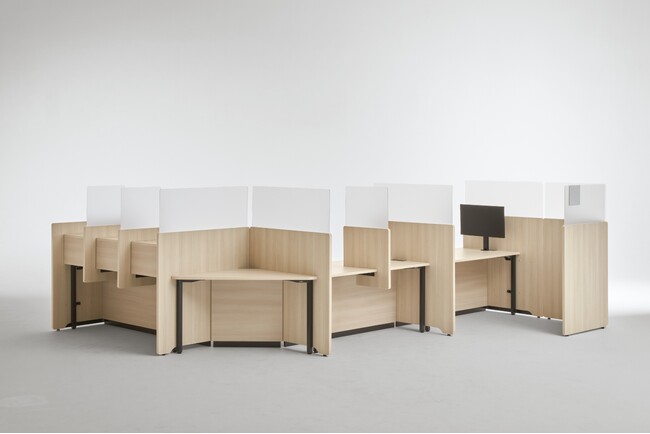 自治体DX推進、庁舎空間の有効活用を支援する組み替え型のフレキシブルカウンター「koloka（コロカ）」発売