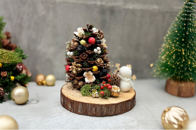 【梅小路ポテル京都】～手作りの温もりを添えるクリスマス～「大人も子供も簡単！ミニツリーワークショップ」