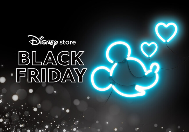 最大40%OFF！“ブラック”が似合うキャラクターアイテムがお得に！ディズニーストアのブラックフライデーを11月21日（金）より開催