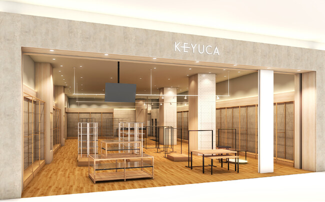 【ライフソリューションブランドKEYUCA】北海道エリアでは3店舗目となるショッピングモール「イオンモール旭川西」を2025年11月13日(木)にオープンします。