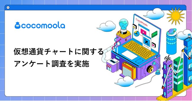 【ココモーラ】仮想通貨チャートに関するアンケート調査を実施