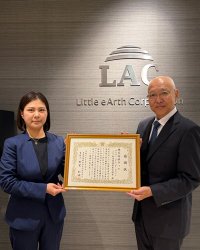 ラック、青森県警から青少年向け情報モラル啓発活動について表彰を受ける