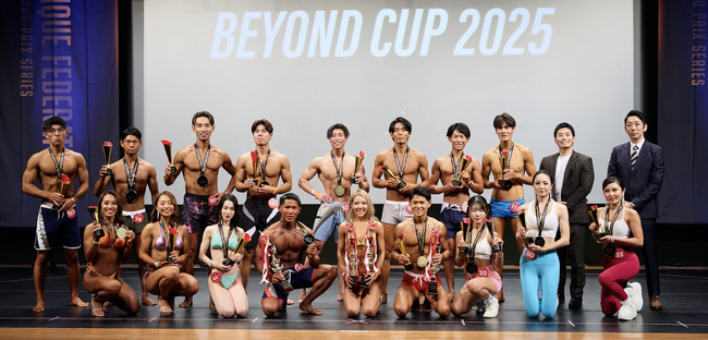 パーソナルジムBEYOND主催の「BEYOND CUP 2025」に過去最多350名が出場｜全国170店舗から参加者集結