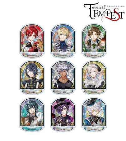 『even if TEMPEST 宵闇にかく語りき魔女』のトレーディング Aure Glass アクリルスタンドなどの受注を開始！！アニメ・漫画のオリジナルグッズを販売する「AMNIBUS」にて
