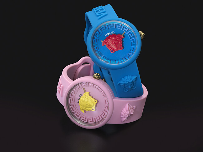『VERSACE（ヴェルサーチェ）』は鮮やかなポップカラーとコントラストを成すメドゥーサが遊び心あふれるスタイルを日常に添えるタイムピース「MEDUSA POP KIDS」を11月17日(金)に発売。