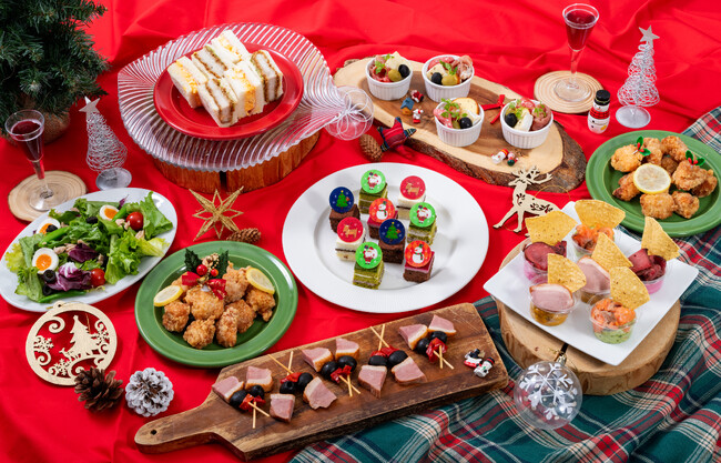 社内イベントも“クリパ風”にアップデート！11月13日（木）～「EAZY CATERING」より「クリスマスプラン」を販売開始