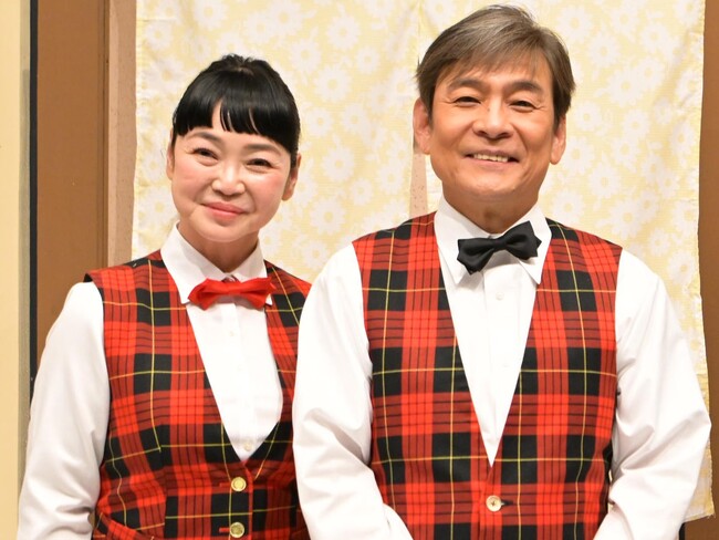 吉本新喜劇「内場勝則・未知やすえ」の二人が大阪市介護予防アンバサダーとして活動