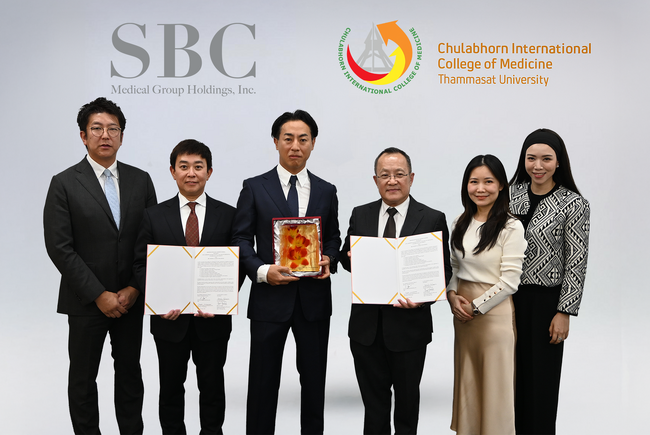 SBCメディカルグループ、タイ・Chulabhorn International College of Medicine（Thammasat University）と学術協力に関するMOUを締結