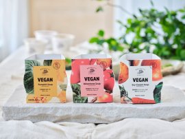 ヴィーガンスープ3種類が新登場！