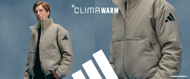 【ABCマート】アディダス“冬に強い”「CLIMAWARM」シリーズ 機能性×デザインを叶える万能アウター、新ビジュアル公開