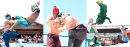 『海鮮プロレス』試合風景