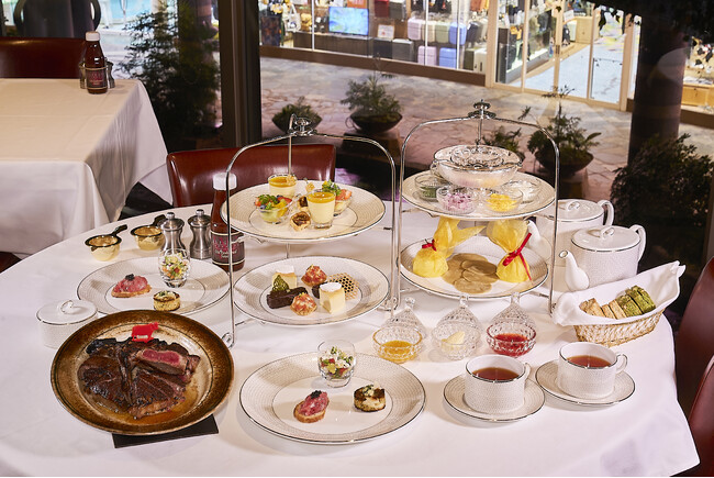 ウルフギャング・ステーキハウス 福岡店　21時以降の予約限定「夜景の肉食ハイティー」