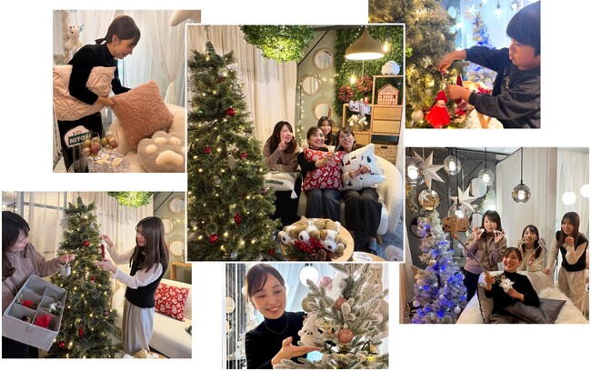 選んで、飾って、クリスマスデコレーションを楽しもう！ニトリの体験型コーディネートルームがバージョンアップ。