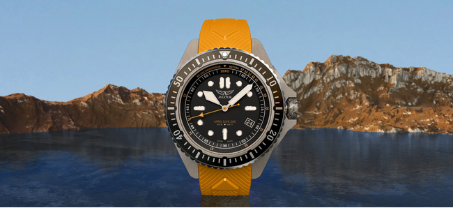 空と海、両極を制する。AVIATOR「XPRO DIVE 200」新登場。― スイスのパイロットウォッチブランドが提案する、陸・海・空のための新世代ツールウォッチ ―
