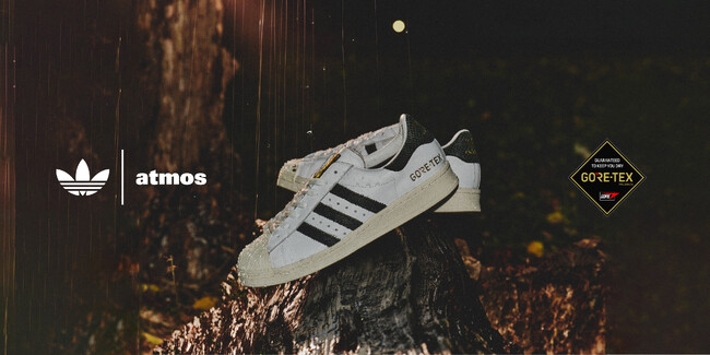 「atmos」の「adidas Originals」別注人気モデル『SUPESTAR 82 GTX』の新色が登場