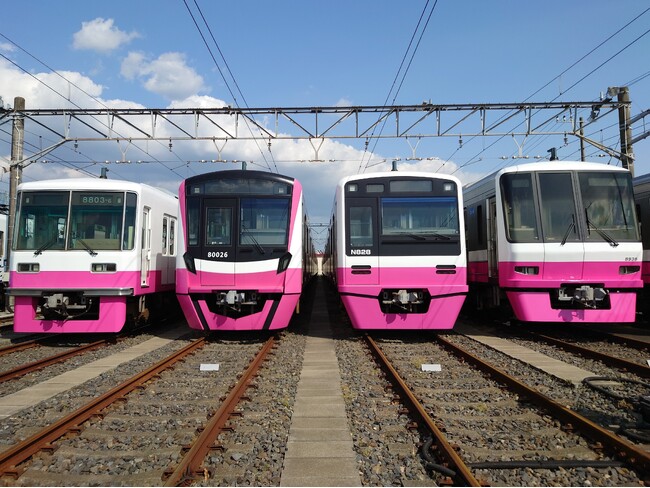 「ジェントルピンク４車種 撮影会inくぬぎ山車庫」