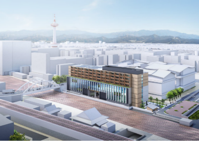 JR京都駅至近・京都市立芸術大学隣接イノベーションハブ拠点「共創HUB京都（仮称）」を着工