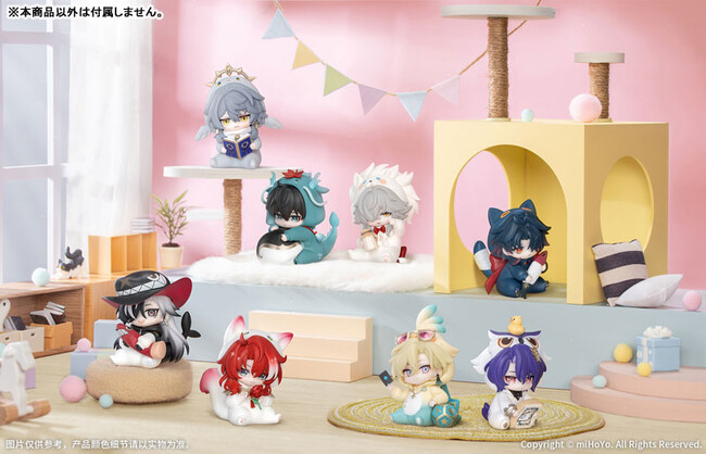 『崩壊：スターレイル』より、「男子寮シリーズ ちびキャラクター ブラインドボックス」がキュートに登場！あみあみにて予約受付中。