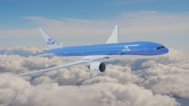 KLMオランダ航空　B777‐200型機