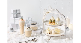【アニヴェルセルカフェ みなとみらい横浜】White Christmas Sweets Collection