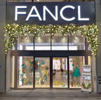 ファンケル 銀座スクエアで「Blooming Smile Christmas～笑顔が花咲くクリスマス～」を11月18日（火）から12月25日（木）まで開催！