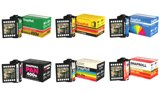 ブラインドボックス仕様のカメラ!?フィルム風トイデジ「SnapRoll」新登場