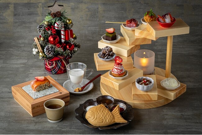 ファンケルのレストラン「創作料理 FANCL 令和本膳（東京銀座）」にて「和のクリスマスアフタヌーンティー」を11月18日から販売開始