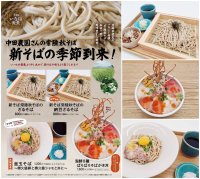 ＜道の駅常総＞常総市の味覚が香る秋！「中田農園さんの常陸秋そば」新そば提供スタート ― 道の駅常総 いなほ食堂 ―