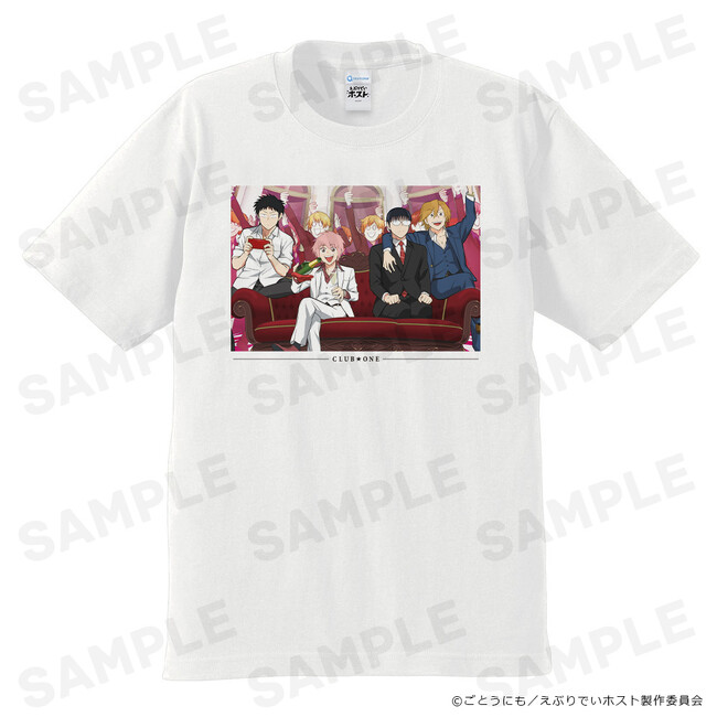 アニメ「えぶりでいホスト」Tシャツの受注を開始しました!