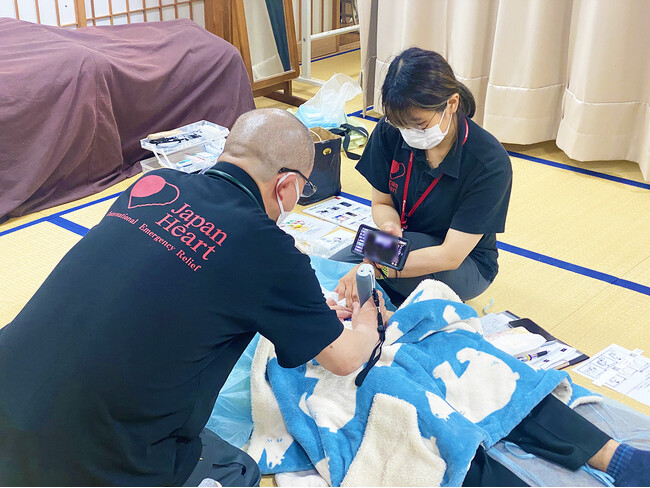 【能登 新たな被災地支援】医療機関受診の減少傾向を受けた医療チームによる“健康チェック会”2日間で4１名に実施。「自分から出向いて健診するのが難しいので良かった」