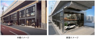 阪神電車の高架下空間で新たなライフスタイルを提案青木駅～魚崎駅間に「ガレージハウス」を整備しますセカンドハウスやオフィス、サービス店舗、趣味の部屋など“秘密基地”のような空間が誕生