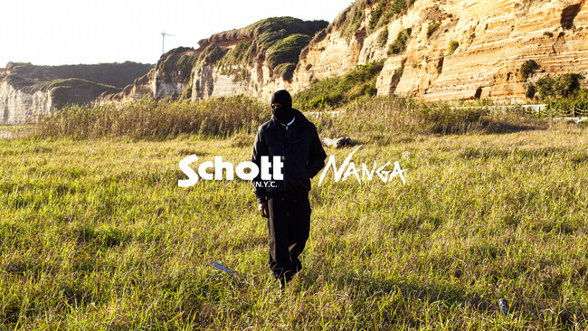 「Schott」×「NANGA」 コラボレーションモデルが発売！